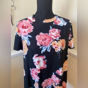 Urban Flamingo Women’s Floral Tunic - Large